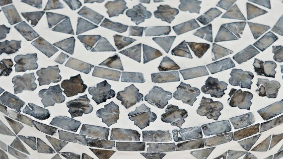 miniaturka Szary Stolik z Muszli Morskiej – Avola