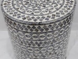 miniaturka Szary Stolik z Muszli Morskiej – Avola