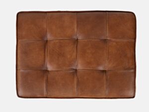 miniaturka Siedzisko z tkaniny w odcieniu rdzawego brązu – Avola