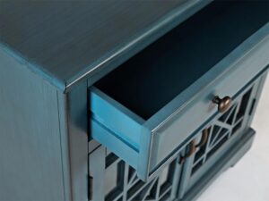 miniaturka Niebieska komoda retro w stylu vintage – Avola