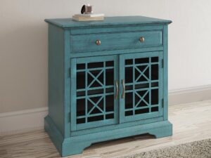 miniaturka Niebieska komoda retro w stylu vintage – Avola