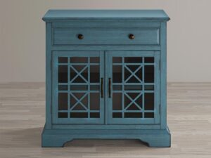 miniaturka Niebieska komoda retro w stylu vintage – Avola