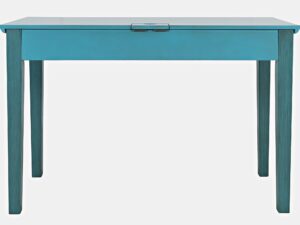 miniaturka Ciemnoniebieskie Biurko z Gniazdem USB – Avola