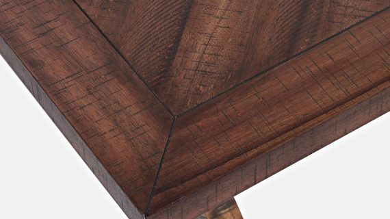 miniaturka Klasyczny Stolik Drewniany Intarsja w Jodełkę – Avola