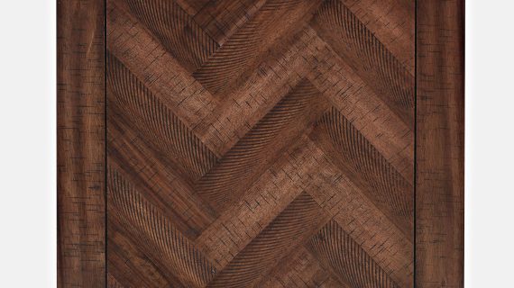 miniaturka Prowansalski Stolik Drewniany Intarsja Jodełka – Avola