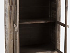 miniaturka Rustykalna Komoda Przeszklone Drzwi – Avola