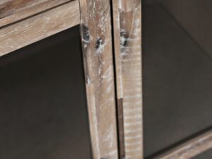 miniaturka Komoda Rustykalna Styl Przeszklone Drzwi – Avola