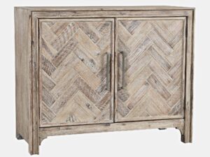 miniaturka Komoda Elegancka Naturalne Drewno Frezowane Elementy – Avola