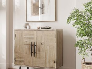 miniaturka Komoda Mid-Century Modern Intarsjowane Fronty – Avola