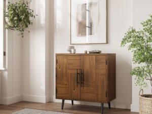 miniaturka Cedrowa Komoda Mid-Century Intarsjowane Fronty – Avola