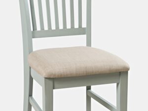 miniaturka Szaromiętowe Krzesło Tapicerowane Kremowe Siedzisko – Avola