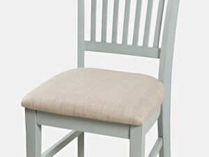 miniaturka Szaromiętowe Krzesło Tapicerowane Kremowe Siedzisko – Avola