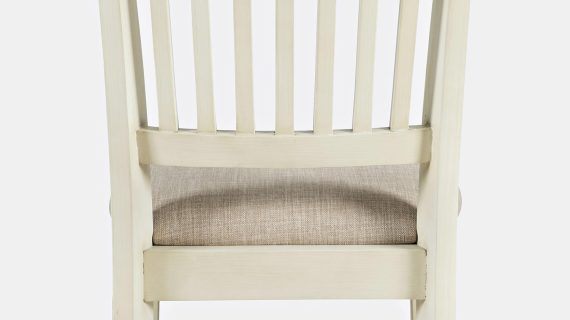 miniaturka Kremowe Krzesło Tapicerowane Kremowe Siedzisko – Avola