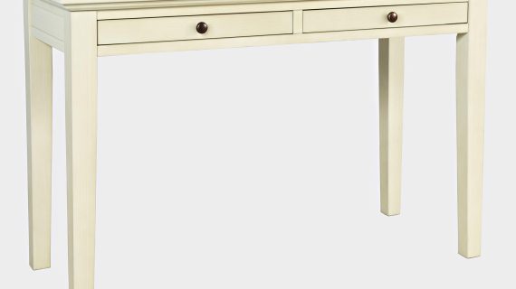 miniaturka Kremowe Biurko z Gniazdem USB – Avola