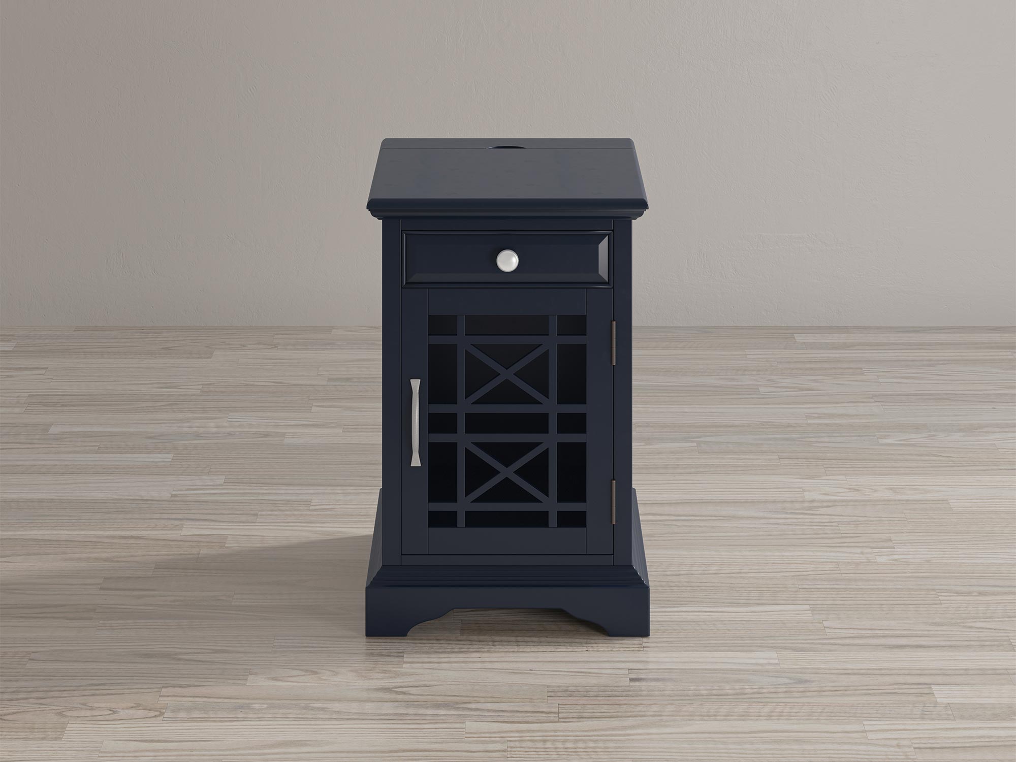 Szafka nocna z pojedynczą szufladą Szafka nocna z pojedynczą szufladą