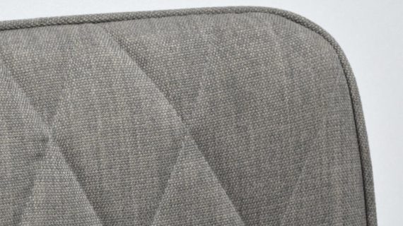 miniaturka Krzesło retro tapicerowane z metalową podstawą – Mondo