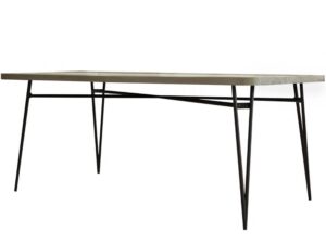 miniaturka Stół retro 180 cm z egzotycznej akacji – Mondo