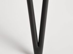 miniaturka Stolik retro z czarnym blatem imitującym kamień – Mondo