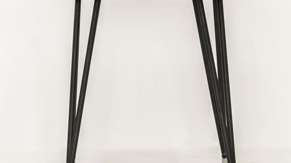 miniaturka Retro stolik kawowy z naturalnym blatem drewnianym – Mondo