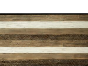 miniaturka Łóżko retro 140 cm z akacji na metalowych nogach – Mondo