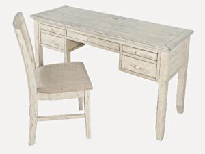 miniaturka Kremowe Biurko Rustykalne Shabby Chic Przetarcia – Avola