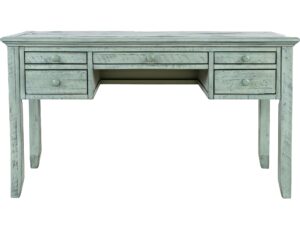 miniaturka Rustykalne Krzesło Turkusowe Pionowe Listewki – Avola