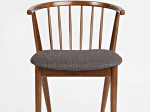 miniaturka Zestaw Stół 112cm Cztery Krzesła Jasnobrązowe – Avola