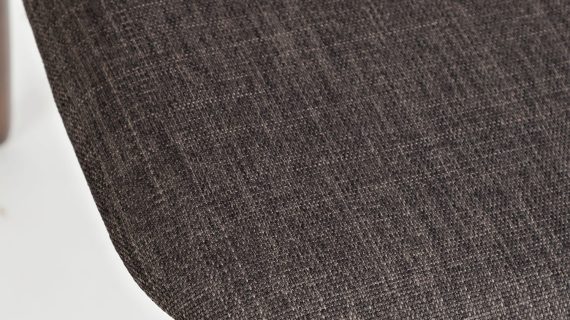 miniaturka Mid-Century Krzesło Grafitowa Tkanina – Avola