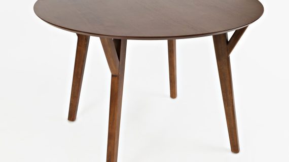 miniaturka Zestaw Stół 112cm Cztery Krzesła Jasnobrązowe – Avola