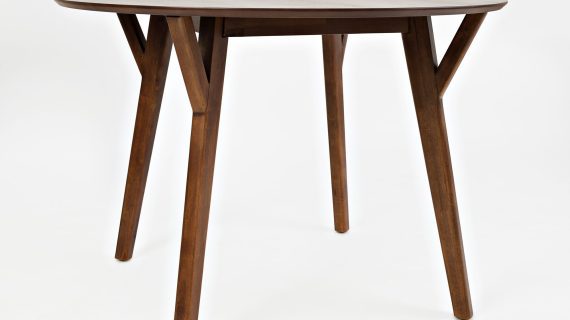 miniaturka Zestaw Stół 112cm Cztery Krzesła Jasnobrązowe – Avola