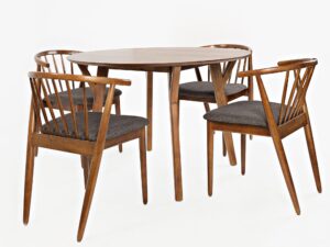 miniaturka Stół Mid-Century Frezowana Krawędź Blatu – Avola