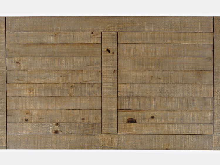 Fronty drewnianej komody w stylu vintage, wykończenie postarzone