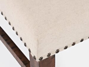 miniaturka Rustykalne Krzesło Ciemne Drewno Shabby Chic – Avola