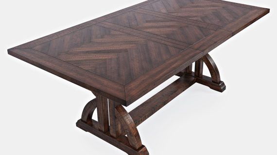 miniaturka Klasyczny Stół Rozkładany Intarsja Jodełka – Avola