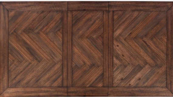 miniaturka Klasyczny Stół Rozkładany Intarsja Jodełka – Avola