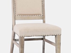 miniaturka Rustykalne Krzesło Tapicerowane Przetarcia Shabby Chic – Avola