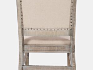 miniaturka Rustykalne Krzesło Tapicerowane Przetarcia Shabby Chic – Avola
