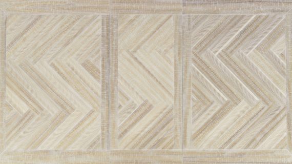 miniaturka Drewniany Stół Intarsja Jodełka Nogi Krzyżowe – Avola