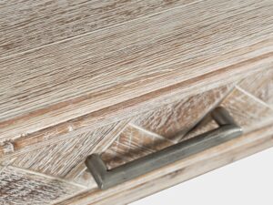 miniaturka Klasyczne Biurko Naturalne Drewno USB – Avola