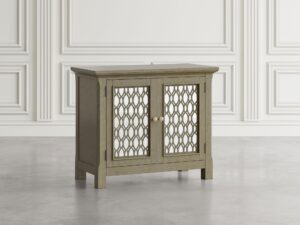 miniaturka Złota Komoda Lustrzane Drzwi Szprosy – Avola