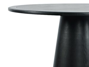 miniaturka Minimalistyczny Stół Barowy Okrągły Blat Stożkowa Podstawa – Avola