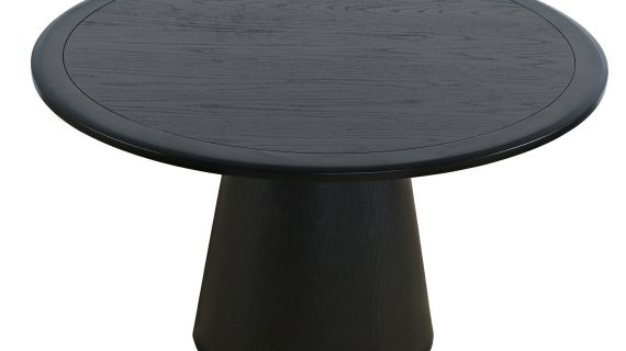 miniaturka Stół 127cm Mid-Century Okrągły Blat Stożkowa Podstawa – Avola