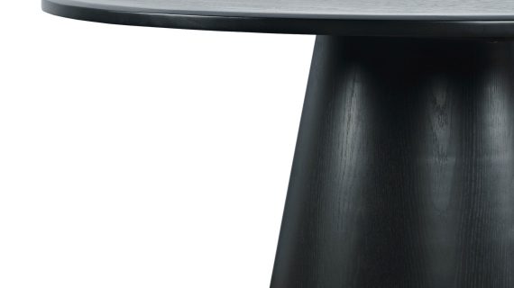 miniaturka Stół 127cm Mid-Century Okrągły Blat Stożkowa Podstawa – Avola