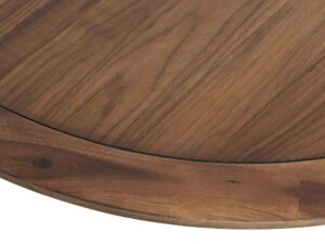 miniaturka Drewniany Stół Mid-Century 127cm Okrągły Blat – Avola