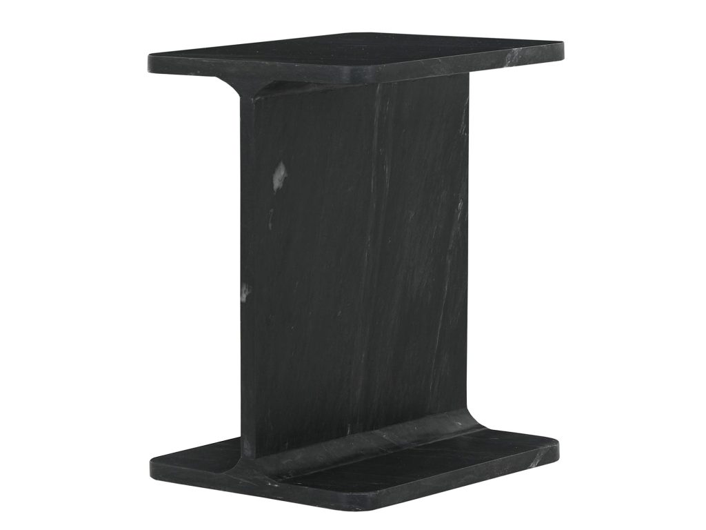 Marmurowy Stolik Zaokrąglona Krawędź Polerowana Powierzchnia – Avola