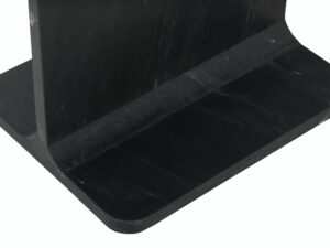 miniaturka Marmurowy Stolik Zaokrąglona Krawędź Polerowana Powierzchnia – Avola