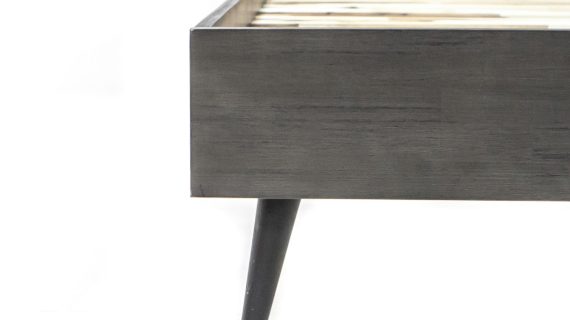 miniaturka Zestaw Łóżko 180cm Szafki Nocne Pudrowy Róż – Capella