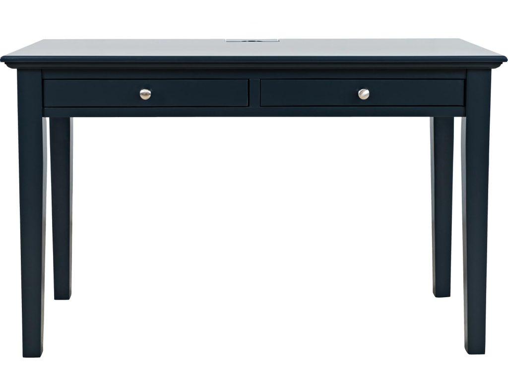 Ciemnogranatowe Biurko z USB – Avola