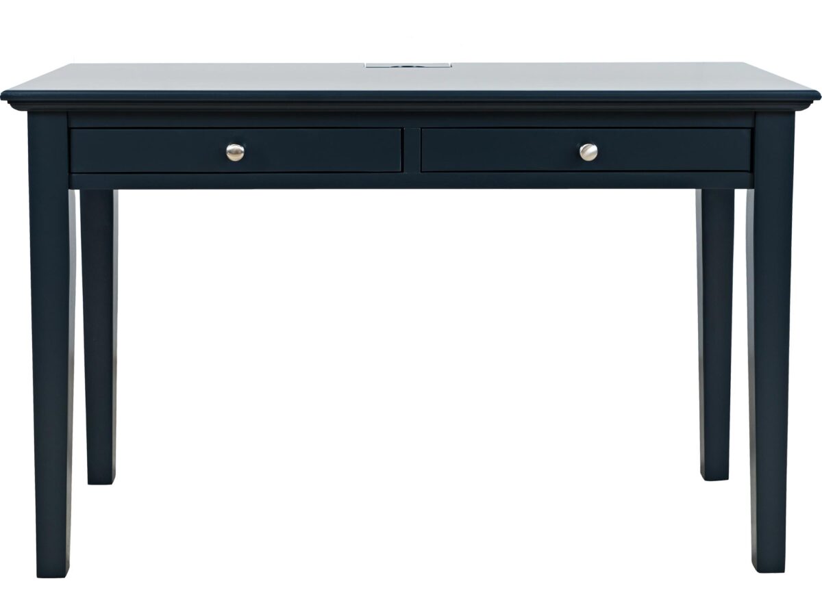 Ciemnogranatowe Biurko z USB – Avola