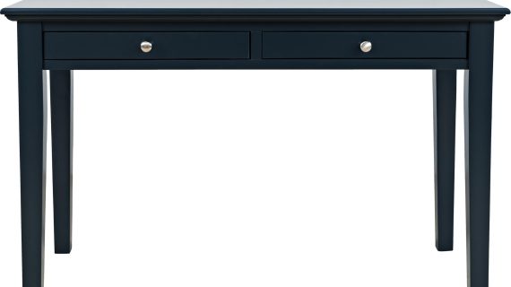 miniaturka Zestaw Biurko Krzesło Ciemnogranatowy USB – Avola